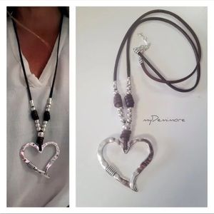 BOHO Style Heart Necklace